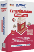 Смесь огнеупорная "Плитонит СуперКамин ОгнеУпор" (20кг) 