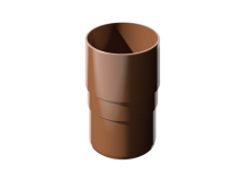 Муфта трубы, коричневый (пластик) ПВХ (Технониколь)