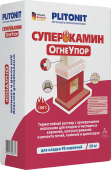 Смесь огнеупорная "Плитонит СуперКамин ОгнеУпор" (4кг) 