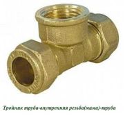 Тройник с ВР 20*3/4*20 TF Флекси