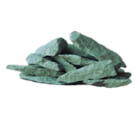 Камни для бани и сауны - жадеит колотый средний (10 кг)