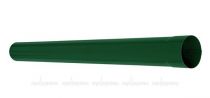 Труба водосточная дл.3 м зеленая RAL 6005 (90/125) (металл) aquAsystem * 
