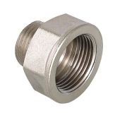 Переходник VALTEC 1 1/4 * 1" мм  вн - нар. (32*25 мм) (латунь никелир.) *VTr.592.N.0706 