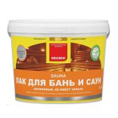 Лак для бань и саун бесцветный (1,0кг) Неомид