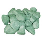 Камни для бани и сауны - жадеит шлифованный средний (5 кг) * 