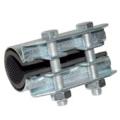 Хомут ремонт. оц. (1 1/2") 70мм (КРАБ)